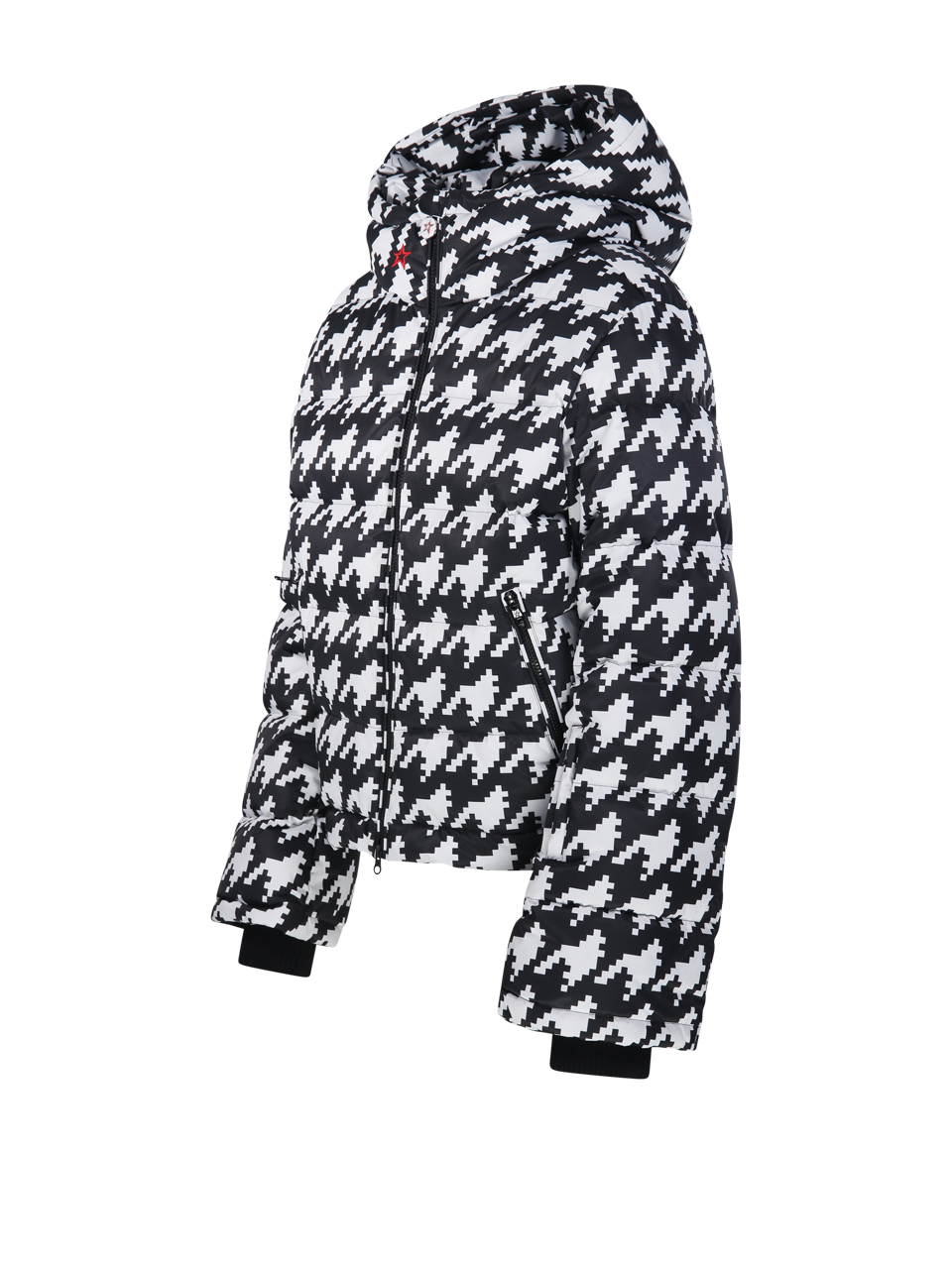 DONNA  PERFECT MOMENT PIUMINO POLAR DA SKI IN NYLON NERO