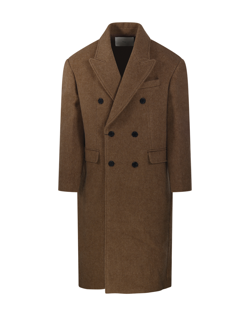 UNISEX TAILORED DOUBLE-BREASTED COAT