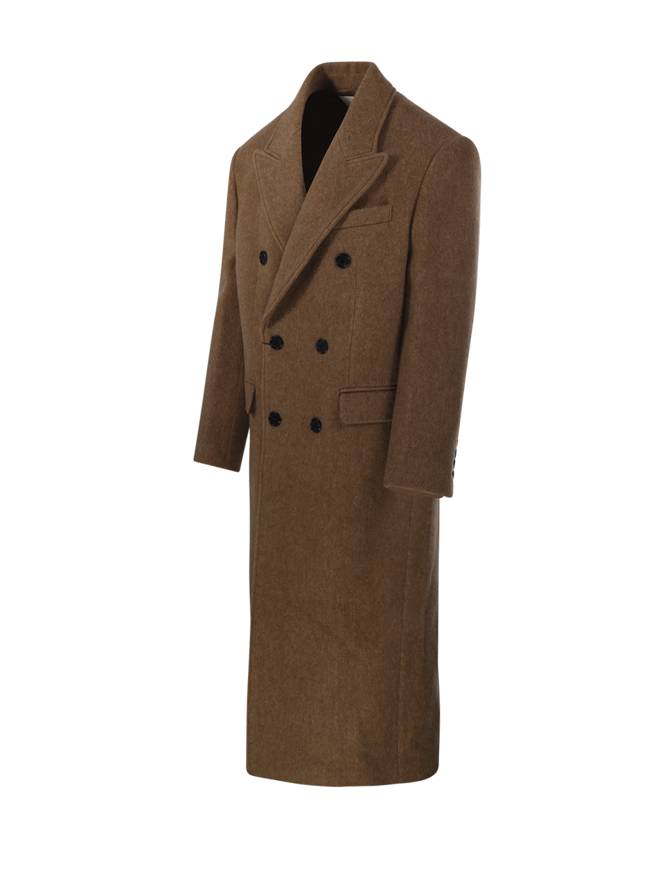 UNISEX TAILORED DOUBLE-BREASTED COAT
