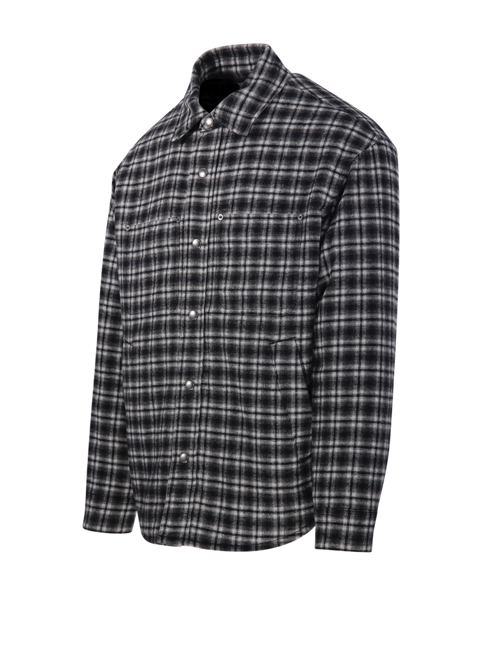 UNISEX QUILTED FLANNEL SHIRT