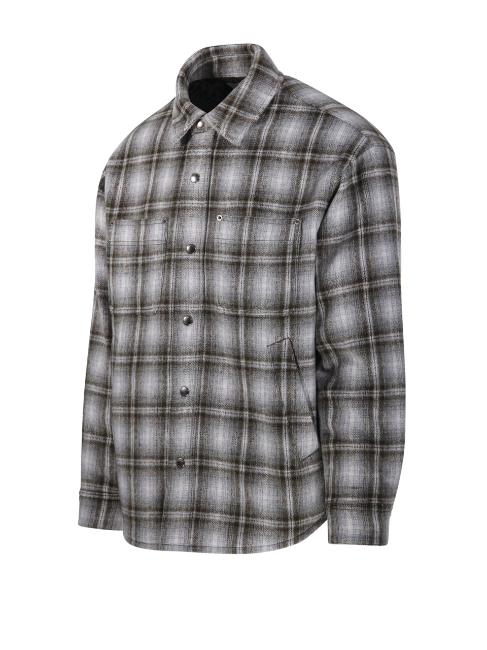 UNISEX QUILTED FLANNEL SHIRT
