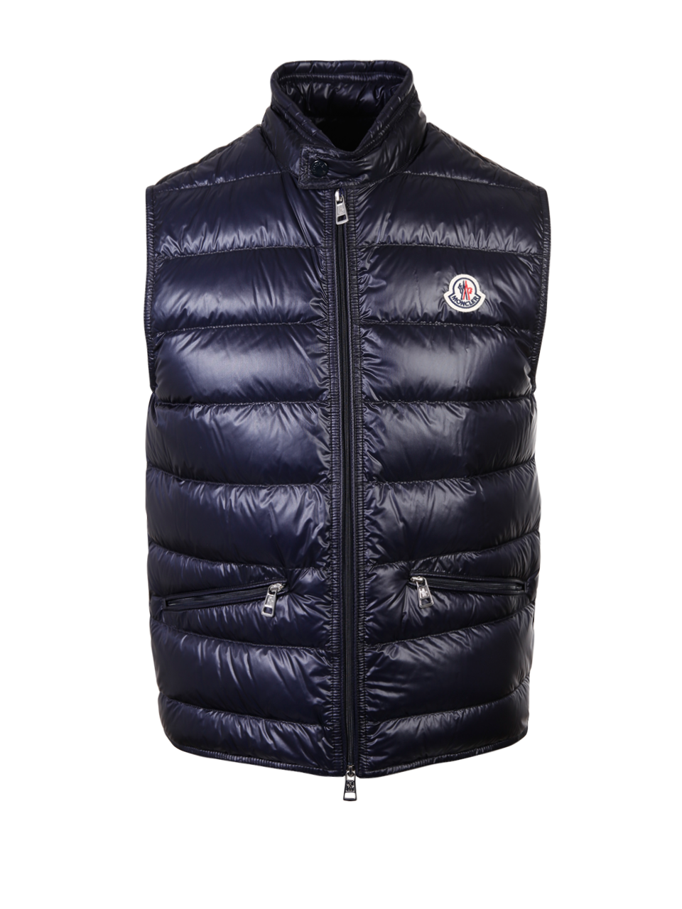 MEN MONCLER BLUE THECNICAL FABRIC GUI GILET